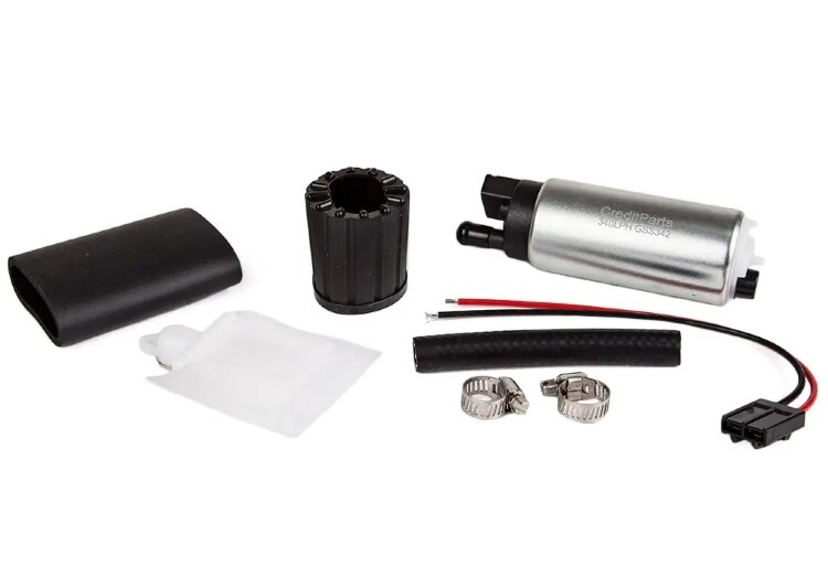 Насос топливный погружной 340 л/час CreditParts GSS342, серебро