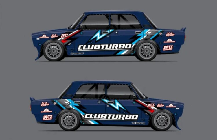 Наклейка ливрея Winter cup 2021