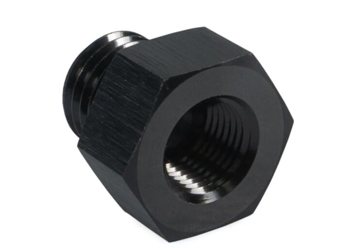 Фитинг переходник М12х1,5 - 1/8 NPT, черный