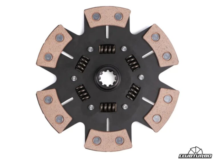 Диск сцепления Turbo Clutch 240 мм, металлокерамический, демпферный, 6 лепестков, ступица BMW