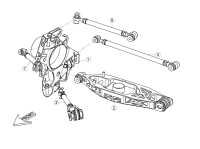 Комплект задней подвески Мудродел BMW E8X, E9X
