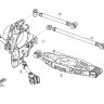 Кулак задний правый BMW E8X, E9X